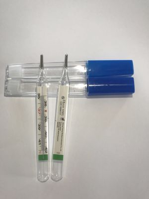 Προσαρμοσμένο Υποστήριξη Βρέφος / Ενήλικας γυαλί Χωρίς υδράργυρο θερμόμετρο Κελσίου Φαρενάιτ