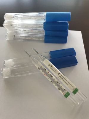 Προσαρμοσμένο Υποστήριξη Βρέφος / Ενήλικας γυαλί Χωρίς υδράργυρο θερμόμετρο Κελσίου Φαρενάιτ